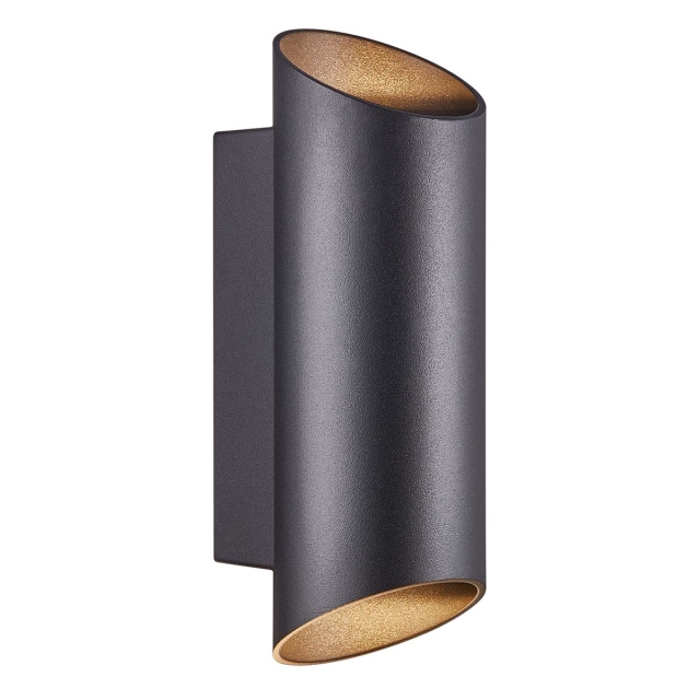 Nordlux Nico Ronde 22 Wandlamp Zwart