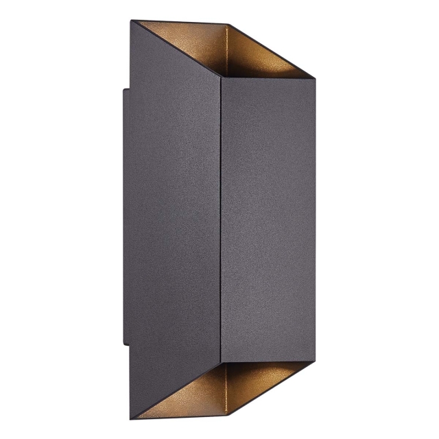 Nordlux Nico Square 22 Wandlamp Zwart
