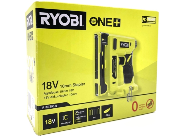 Ryobi One+ R18ST50-0 18V Staple Gun No Battery
