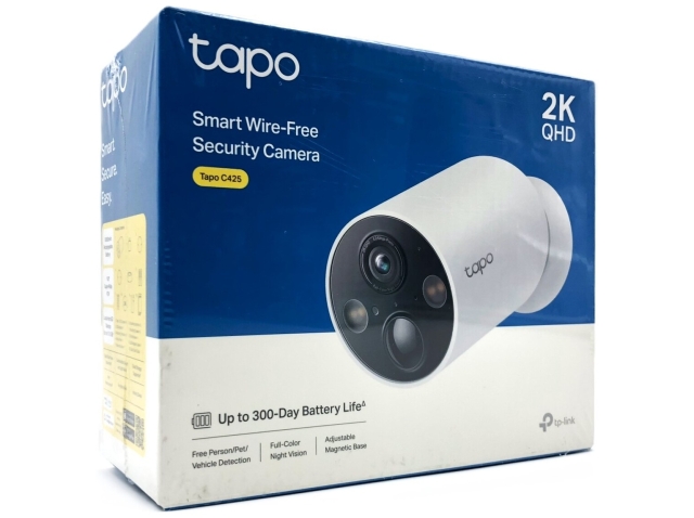 TP-Link Tapo C425 V1.6 Network Surveillance Camera Outdoor Indoor 2560 x 1440