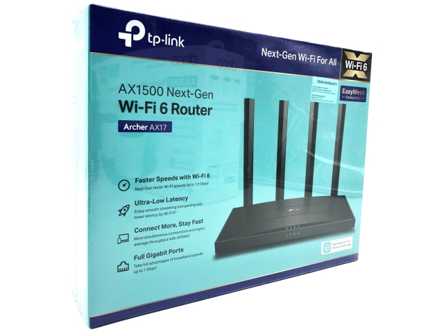 TP-Link Archer AX17 V1 wireless router Desktop