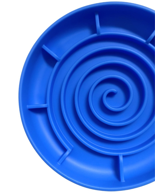 Confetti Dogs Swirl Langzaam Voerbakje 20 x 20 x 3,5 cm - (PSW7358S)