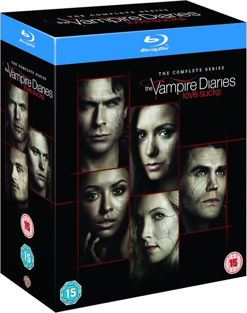 The Vampire Diaries Seasons 1 to 8 - The Complete Collection Blu-Ray