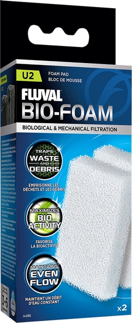 Fluval Foam Pad 2 pak U2 - (126.2486)