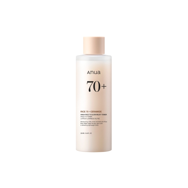 Anua Rijst 70 Glow Milky Toner - 250 ml