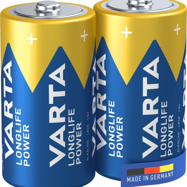 Varta Alkaline Batterij C 1.5 V High Energy 2-Blister