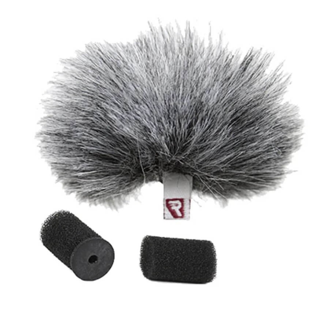 Rycote Windjammer Lavalier Single Grå