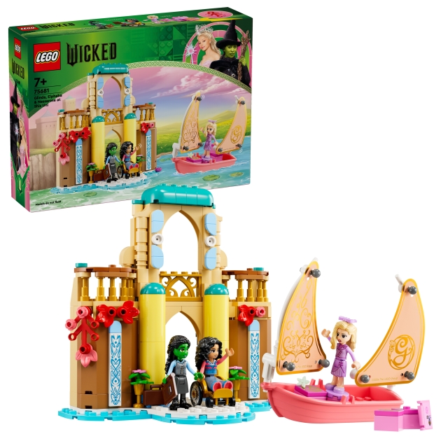 LEGO Wicked - Glinda, Elphaba & Nessarose bij Shiz University (75681)