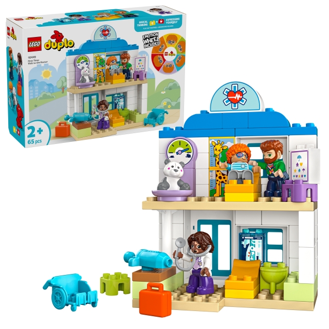 LEGO DUPLO-Stad - De eerste keer: Bezoek aan de dokter (10449)