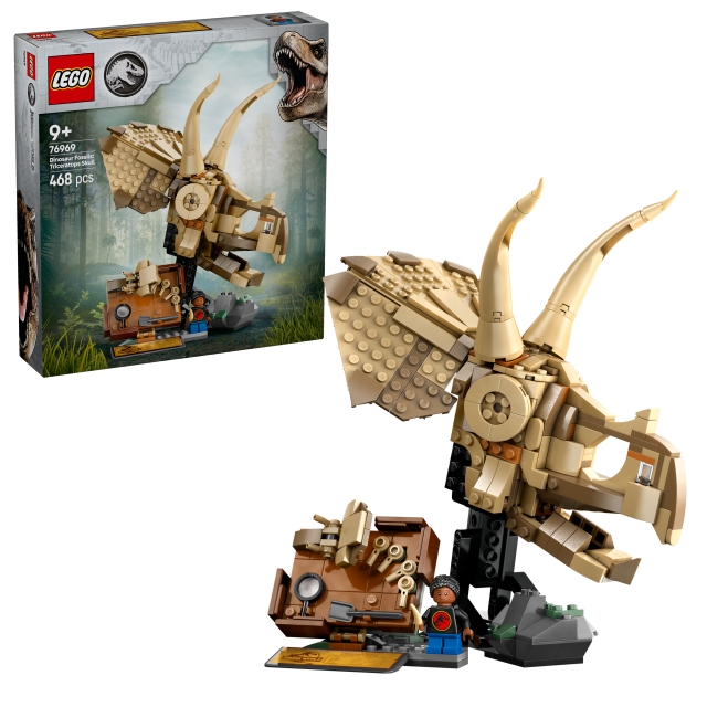 LEGO Jurassic World - Dinosaurus Fossielen: Triceratops Schedel (76969)