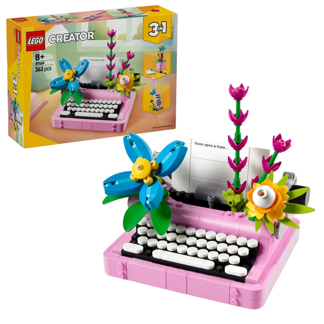 LEGO LEGO Creator - Schrijfmachine met bloemen (31169)