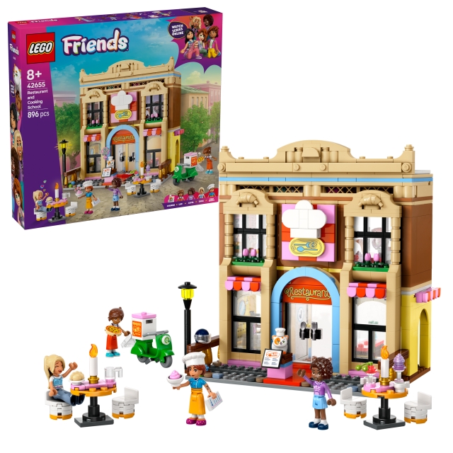 LEGO LEGO Friends - Restaurant en kookschool (42655)
