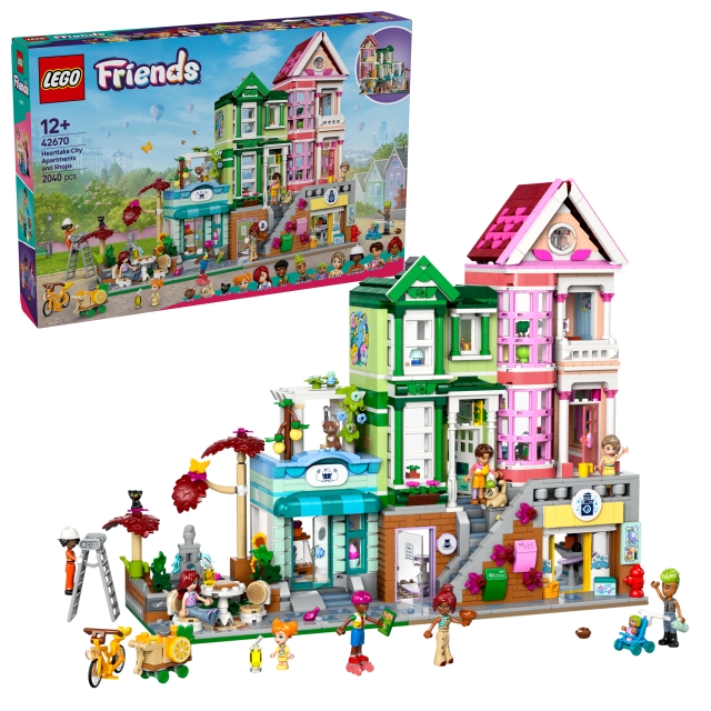 LEGO LEGO Friends - Heartlake City appartementen en winkels (42670)
