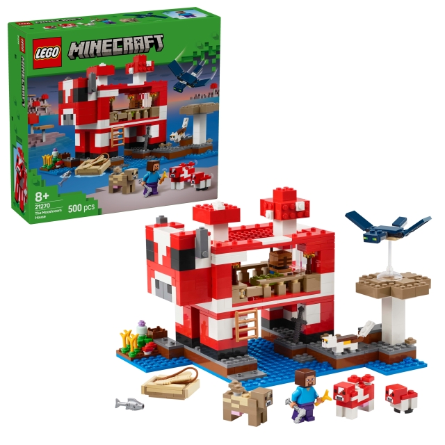 LEGO Minecraft - Mooshroom Huis (21270)
