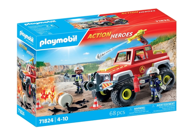 Playmobil Brandweerwagen (71824)