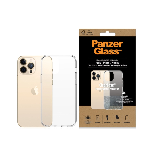 PanzerGlass - ClearCase iPhone 13 Pro Max - Transparant