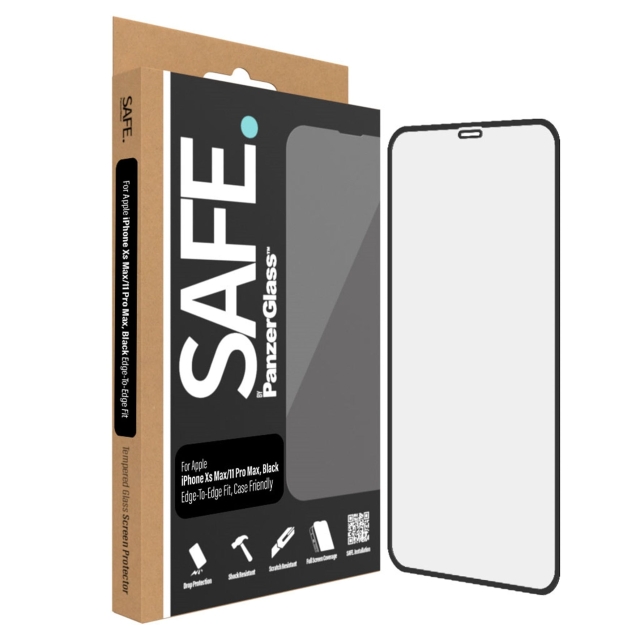 PanzerGlass SAFE by PanzerGlass - Screen Protector - Apple iPhone Xs Max , 11 Pro Max - rand-tot-rand