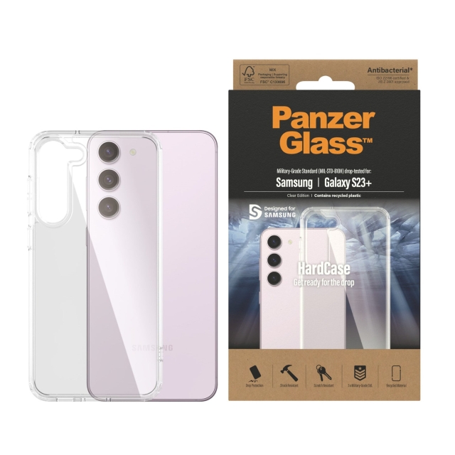 PanzerGlass HardCase - Samsung Galaxy S23 Plus - Transparant
