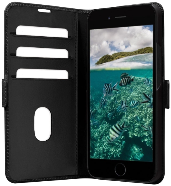 dbramante1928 Copenhagen Portemonnee Hoesje - iPhone SE/8/7 - Zwart