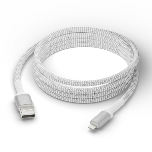 dbramante1928 Opladen - BRD-kabel - USB-A naar Lightning, 2,5m - Wit
