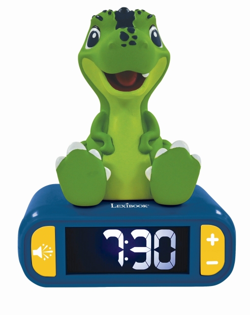 Lexibook Dino - Digitale 3D Wekker (RL800DINO)
