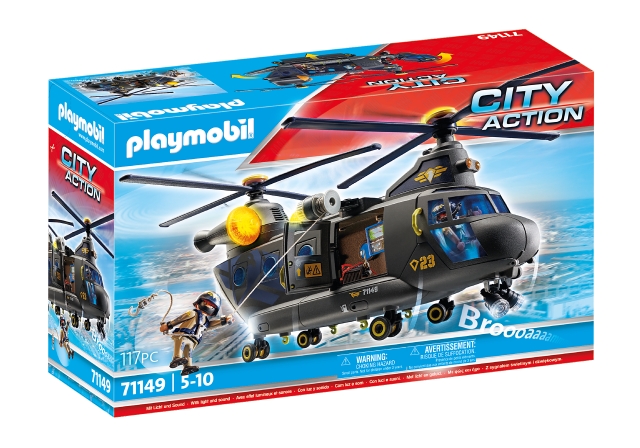 Playmobil Tactische Eenheid - Reddingsvliegtuig (71149)