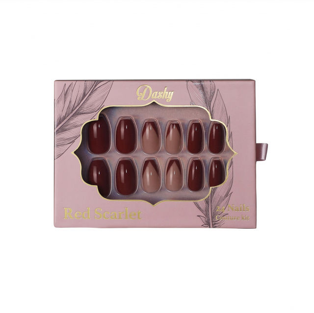 Dashy Nagels - Rood Scarlet