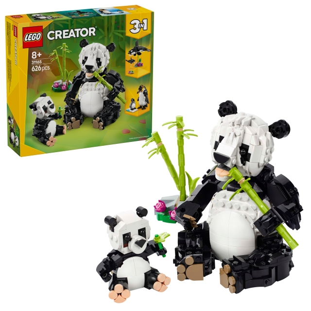 LEGO LEGO Schepper - Wilde dieren: Panda Familie (31165)