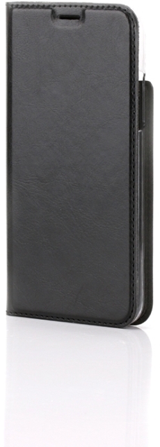 Wave BookCase beschermhoes, iPhone X / Xs, zwart