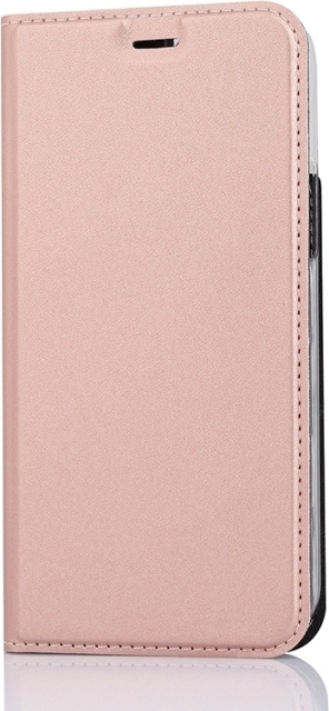 Wave BookCase iPhone 12 Pro / iPhone 12 hoesje, roségoud