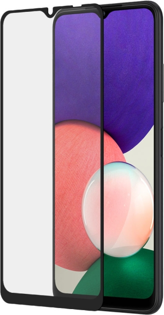 SAFE by PanzerGlass gepantserd glas, Samsung Galaxy A22 5G, zwarte rand