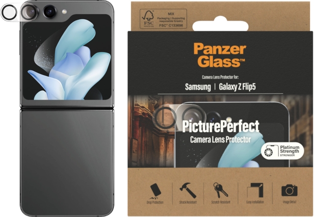 PanzerGlass PicturePerfect cameralens cover, Samsung Galaxy Z Flip5