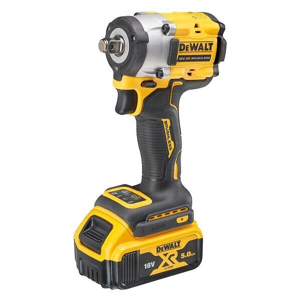 DeWALT slagnøgle 18V XR DCF921P2T-QW 2x5,0Ah, lader, Tstak kuffert