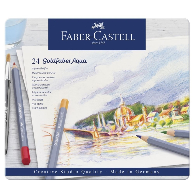 Faber-Castell Goldfaber aquarelpotlood, 24 st (114624)