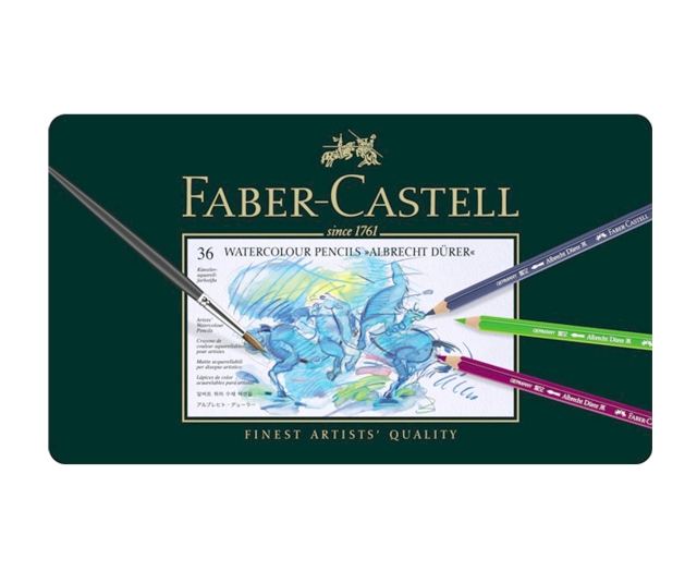 Faber-Castell Albrecht Dürer aquarelpotloden - Blikken doos van 36 (117536)