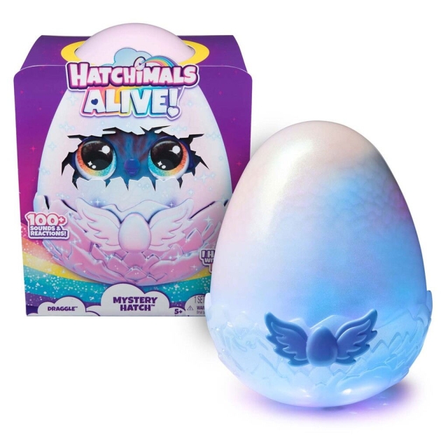 Hatchimals Levend Geheim luik Draggle Asst. (6069282)