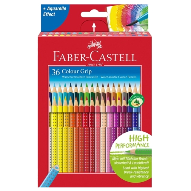 Faber-Castell Kleurpotloden - Kartonnen doos - 36 stuks (112442)