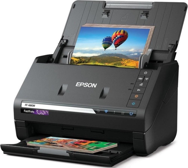 Epson FastFoto FF-680W - Draadloze hogesnelheidscanner