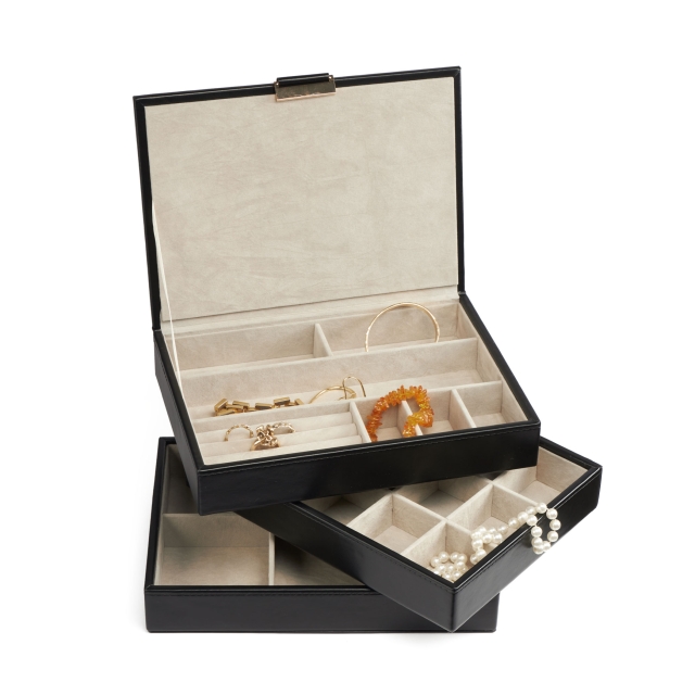 Gillian Jones Multilayer Sieradendoos - Zwart