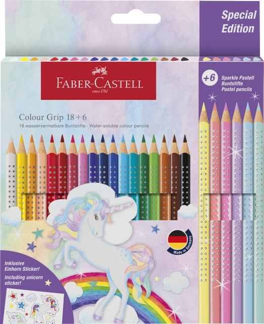 Faber-Castell CP Colour Grip eenhoorn 18+6 (201543)