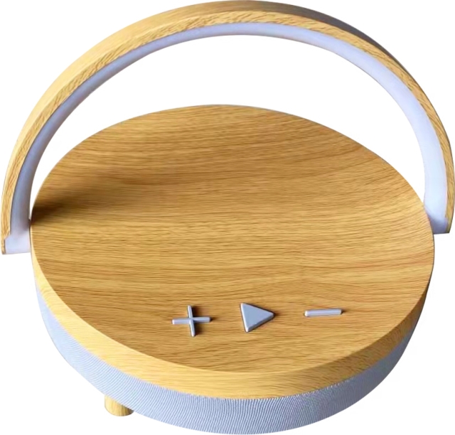 Haws Rømø nachtlampje met draadloze oplader en speaker