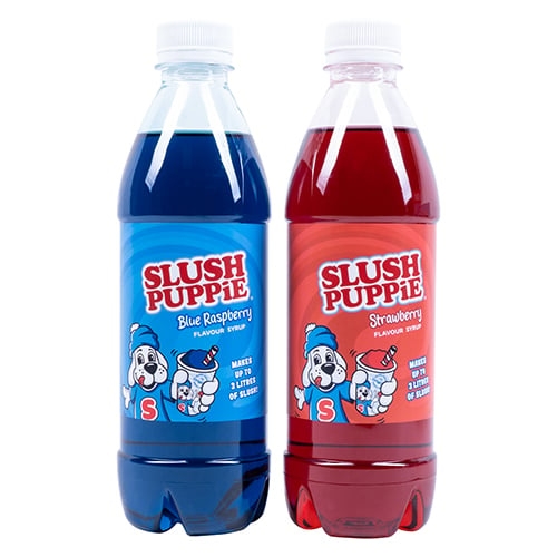 Fizz Creations SLUSH PUPPiE ORIG 2pk Siroop Set-BluRberry&Stwberry