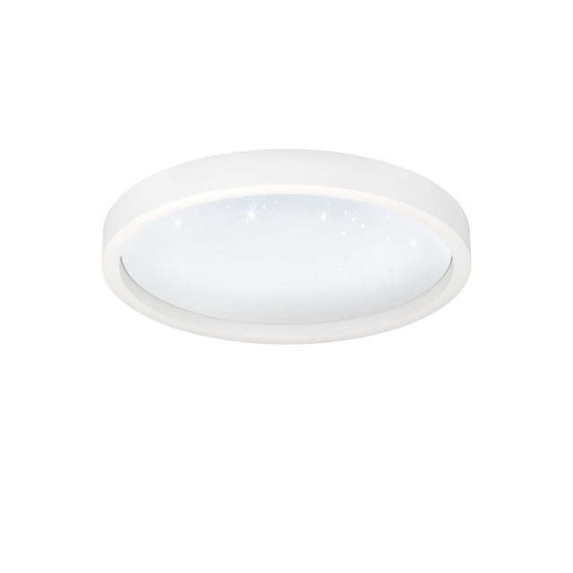 Eglo Montemorelos-Z Zolderlamp Wit met Kristaleffect Ø42 - RGB + TW - Zigbee, Bluetooth
