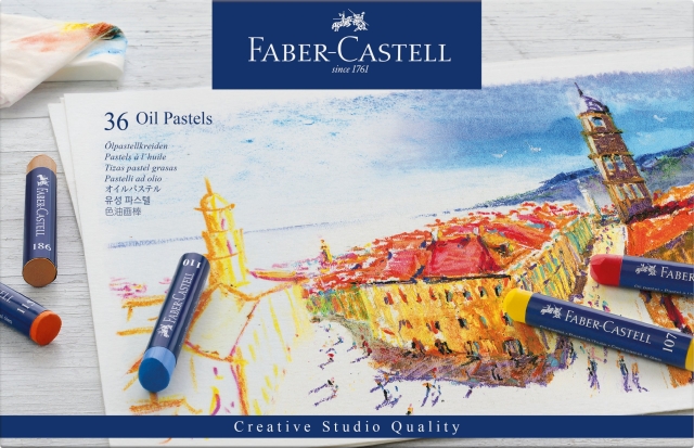 Faber-Castell Pastelkrijt op oliebasis STUDIO QUALITY doos van 36 (127036)