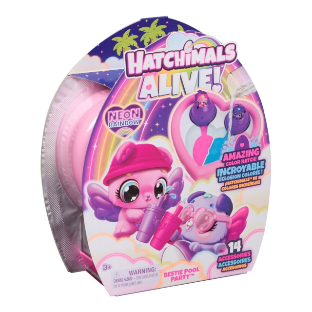 Hatchimals Levendige Bestie Zwembadfeest - (6072786)