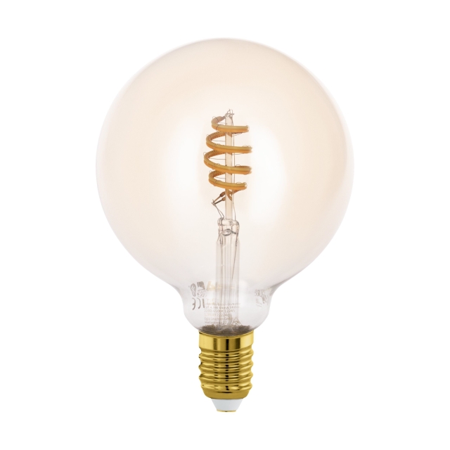 Eglo E27 G125 spiraal, amber - TW - Zigbee, Bluetooth