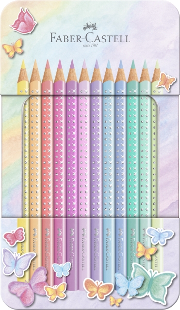 Faber-Castell Potlodenblik Sparkle (12 stuks) (201910)