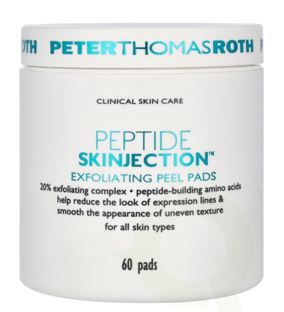 P.T. Roth Peptide Skinjection Peel Pads 60 piece 60 Pcs