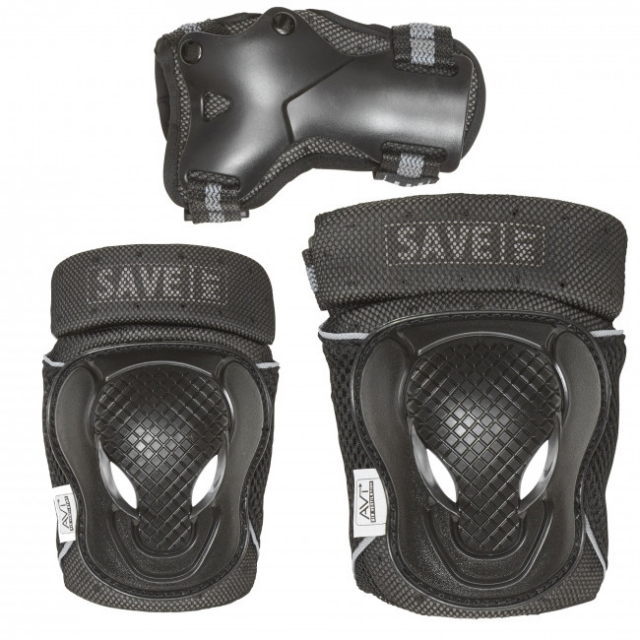 Save my Bones Veiligheidsset - Zwart L (401020-l)