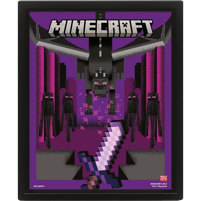 Pyramid International PIRAMIDE MINECRAFT - LENTICULAIRE POSTER